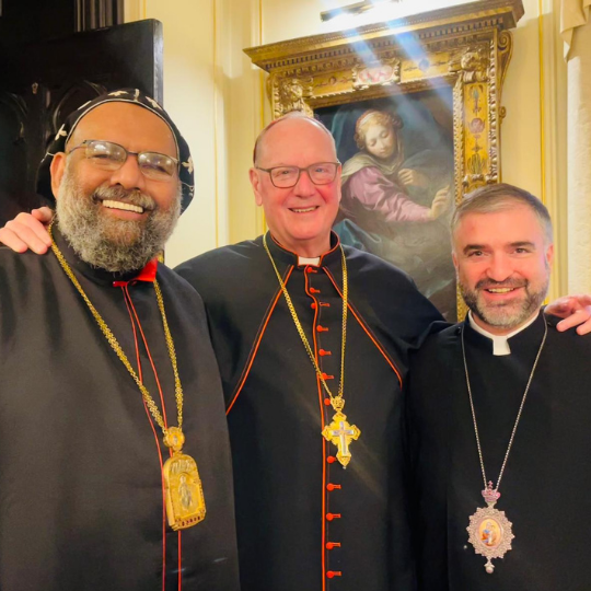 Metropolitan Participates in Ecumenical Luncheon Hosted by Cardinal Timothy Dolan